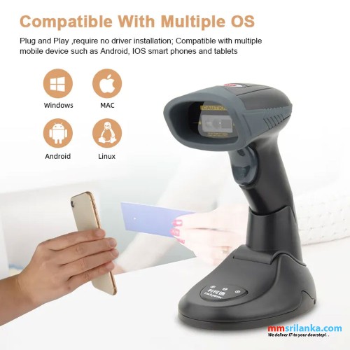 Luckydoor K-625BT wireless bluetooth scanner reader CMOS handS-free 2d barcode scanner android module with charger (1Y)